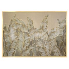 Картина с художественным декором Графис Арт "Золотые листья" 70х100 см рама 22-005