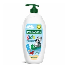 Гель для душа детский от 3 лет Palmolive Kids с маслом миндаля для тела и волос, 600 мл