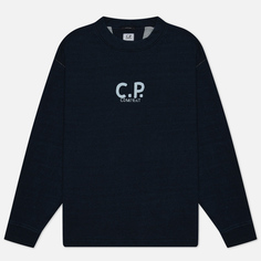 Мужская толстовка C.P. Company Indigo Fleece, цвет синий, размер XL