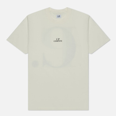 Мужская футболка C.P. Company 30/1 Jersey Graphic, цвет белый, размер S