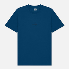 Мужская футболка C.P. Company 30/1 Jersey Graphic, цвет синий, размер M