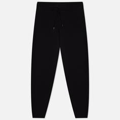 Мужские брюки C.P. Company Cotton Diagonal Fleece Garment Dyed, цвет чёрный, размер XXL