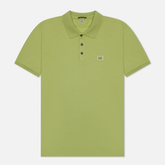 Мужское поло C.P. Company 70/2 Mercerized Jersey, цвет зелёный, размер L