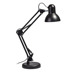 Настольные лампы для рабочего стола лампа настольная UNIEL TLI-221 60Вт E27 черный
