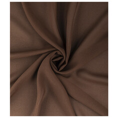 Шторы штора тюлевая на шт.ленте LEGRAND Шелк вуаль 300х280см шоколадная, арт.58135154