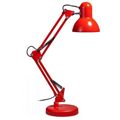 Настольные лампы для рабочего стола лампа настольная UNIEL TLI-221 60Вт E27 красный