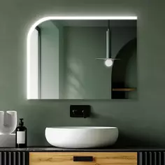 Зеркало для ванной Стокгольм DSST8060 с подсветкой сенсорное 80x60 см Без бренда