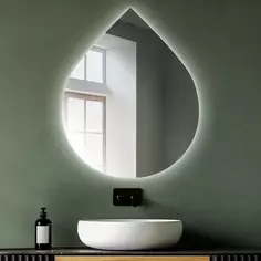 Зеркало для ванной Монако DSMK80 с подсветкой сенсорное с подогревом 67x80 см Без бренда