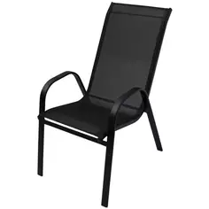 Стул садовый Almi GS032 55x73x91 см сталь цвет антрацит Без бренда