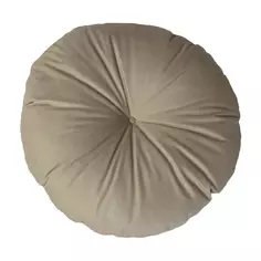 Подушка Moon 4 37x37 см цвет серо-коричневый Linen Way