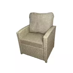 Кресло Greengard Сантия 69x69x86 см искусственный ротанг цвет бежевый