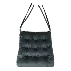 Подушка на сиденье Linen Way «Paris 2» 40x36 см цвет темно-серый