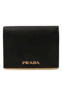 Кожаное портмоне Prada