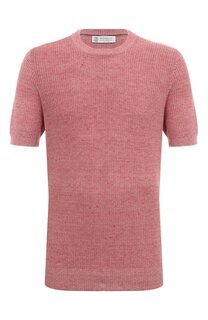 Джемпер изо льна и хлопка Brunello Cucinelli