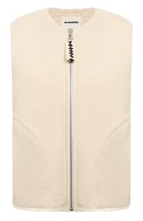 Хлопковой жилет Jil Sander