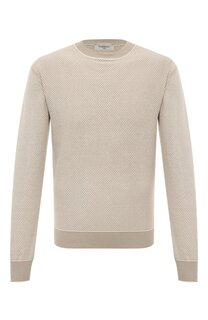 Джемпер из шелка и хлопка Piacenza Cashmere 1733