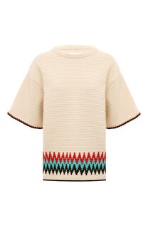 Хлопковый пуловер Jil Sander
