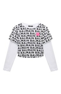 Хлопковый лонгслив Balmain