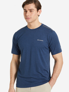 Футболка мужская Columbia Tech Trail Crew Neck, Синий