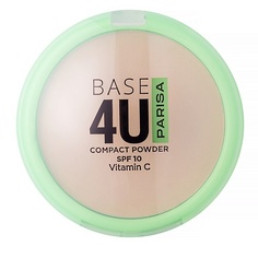 PARISA COSMETICS Пудра для лица прессованная Base4U PP-02