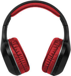 Наушники беспроводные Rombica Mysound BH-17 Red BH-N012 20 Гц-20 кГц, BT, 32 Ом, 400 мАч, ANC, красные