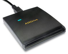 Карт-ридер внешний Аладдин Р.Д. ASEDrive III USB Mini. Внешние мини-ридеры для USB-порта.