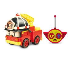 Радиоуправляемая игрушка машинка пожарный Рой Робокар Поли Robocar Poli