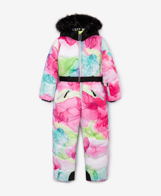 Комбинезон зимний для девочки на искусственном пуху Gulliver