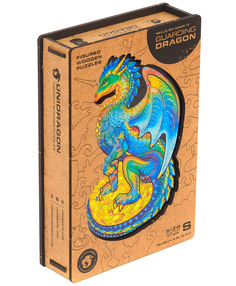 Фигурный пазл Оберегающий дракон S Unidragon