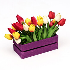 Ящик реечный №1 фиолетовый, 23,5 х 11,4 х 9 см Upak Land