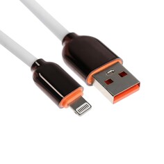 Кабель lightning - usb, 6 a, оплетка pvc, 1 метр, белый NO Brand
