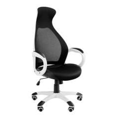Эргономичное кресло руководителя ys - 717, белое Клик Мебель