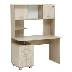 Стол компьютерный максим-1 ясень шимо светлый NO Brand