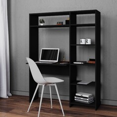 Стол компьютерный эрнест-1, 1080х400х1410, черный Клик Мебель