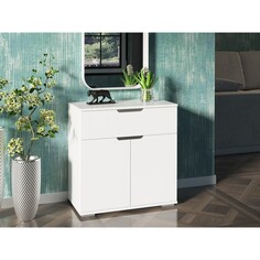 Комод 2я-03, 700х380х720, белый NO Brand