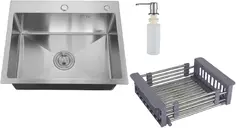 Кухонная мойка РМС нержавеющая сталь MR-6050