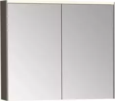 Зеркальный шкаф 82x69,5 см антрацит глянец Vitra Mirrors 66911