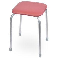 Табурет с мягким сиденьем Nika Классика ТК03 темно-красный, 32х32х47 см