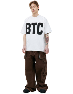Футболка с принтом BTC Satoshi Nakamoto