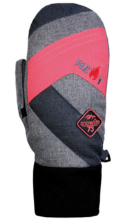 Варежки Snowlife JR Thermo Mitten Short Grey/Pink