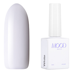 MOODNAIL, Гель-лак Gel-polish White, 10 г