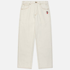 Мужские джинсы Butter Goods Big Apple Denim, цвет белый