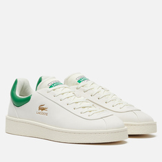 Мужские кроссовки Lacoste Baseshot Premium Leather, цвет белый, размер 44.5 EU