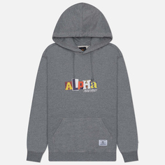 Мужская толстовка Alpha Industries Alpha Ransom Hoodie, цвет серый
