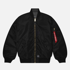 Мужская куртка бомбер Alpha Industries L-2B Mod Gen II Flight, цвет чёрный