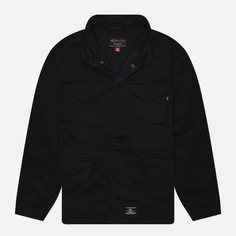 Мужская демисезонная куртка Alpha Industries M-65 Mod Field Coat Gen II, цвет чёрный, размер XL