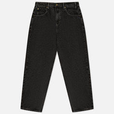 Мужские джинсы Butter Goods Applique Denim, цвет чёрный