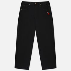 Мужские джинсы Butter Goods Big Apple Denim, цвет чёрный