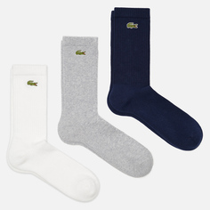 Комплект носков Lacoste Sport High-Cut 3-Pack, цвет комбинированный