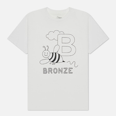 Мужская футболка Bronze 56K B Is For Bronze, цвет белый, размер L